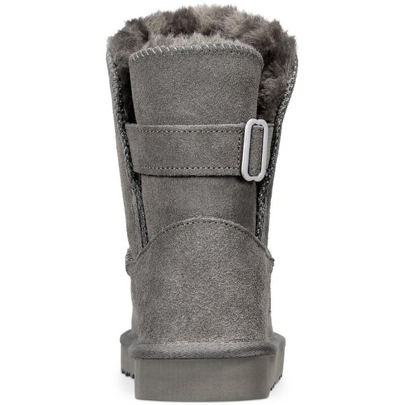 Style &Co Women's Teenyy Cold-Weather Booties Grey 8M B4HP - Picture 3 of 3